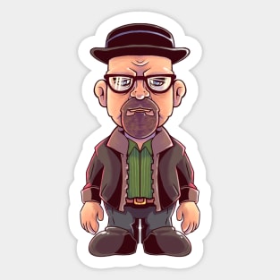 Chibi Walter White Sticker